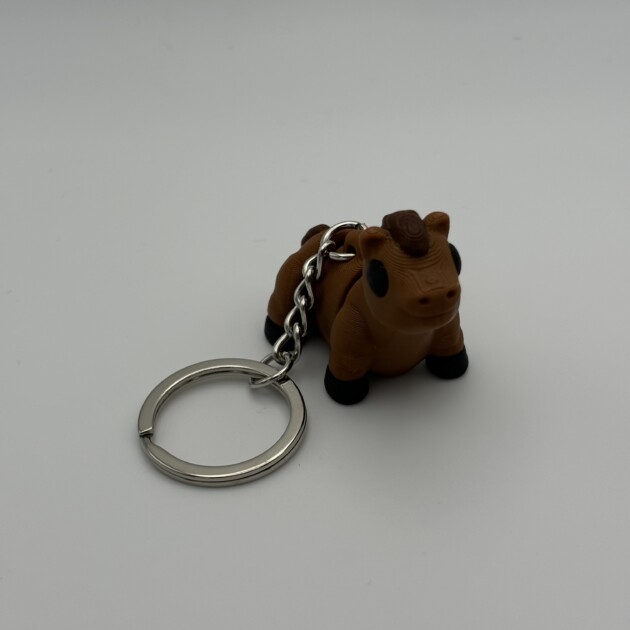 Pferd - Süßer 3D-Schlüsselanhänger