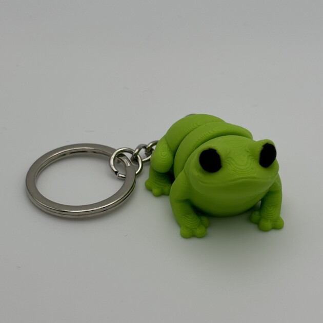 Frosch- Süßer 3D-Schlüsselanhänger